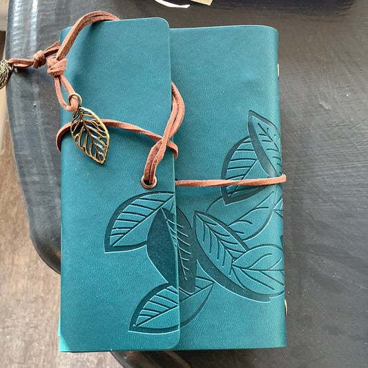 Leaf & Leather Notebook