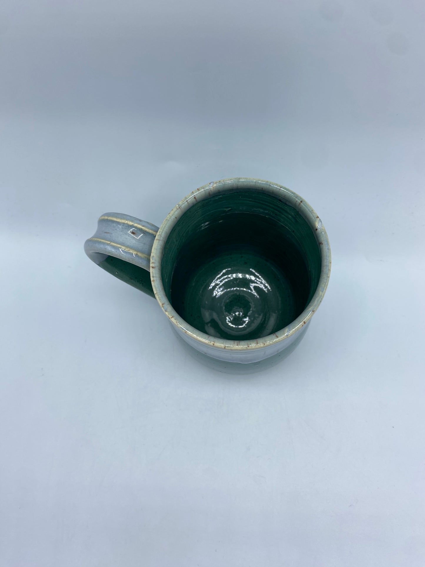 Turquoise Drip Mug