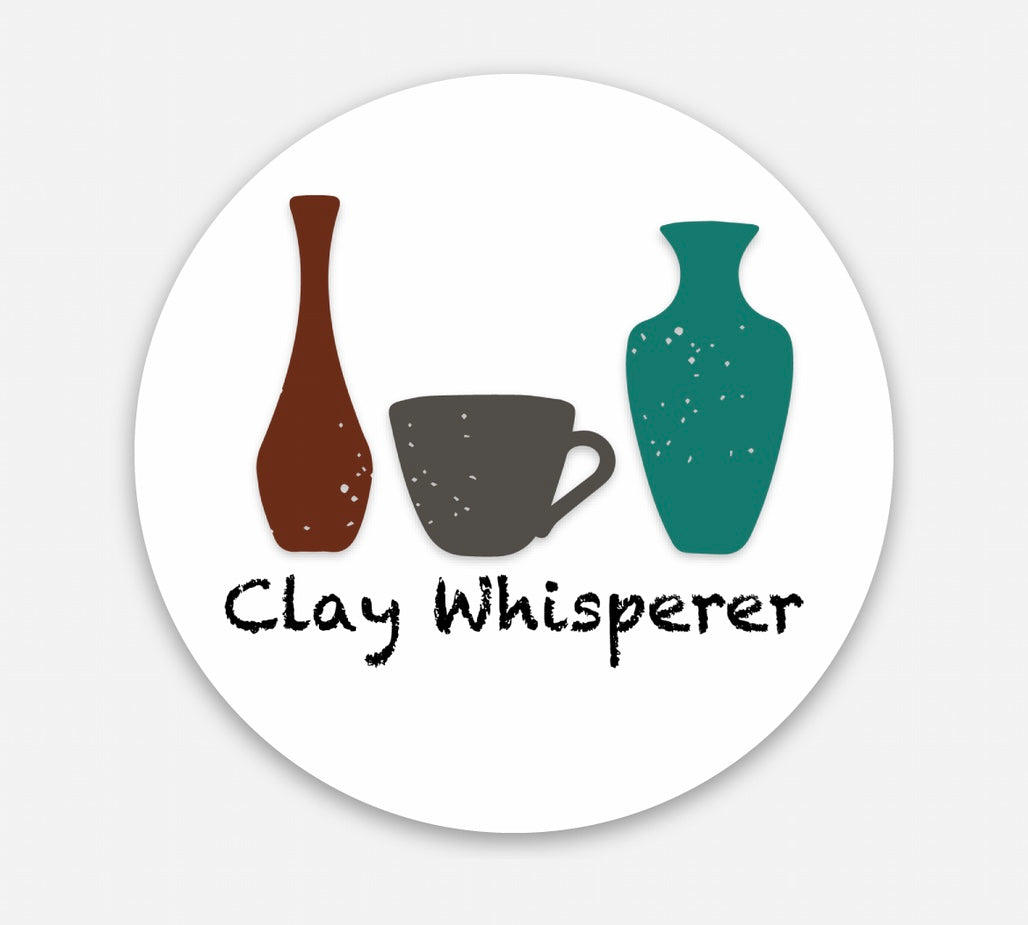 Clay Whisperer Sticker